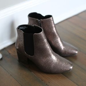 Copper Shimmer Booties